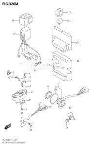 DF250 From 25003F-710001 (E01 E40)  2017 drawing PTT SWITCH /​ ENGINE CONTROL UNIT (DF250Z:E40)