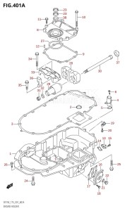 DF175Z From 17501Z-680001 (E01)  2006 drawing ENGINE HOLDER