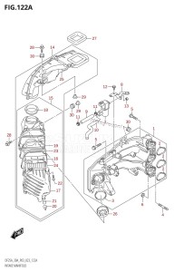 DF25A From 02504F-240001 (P03)  2022 drawing INTAKE MANIFOLD (020:(DF25A,DF25AT,DF25ATH))