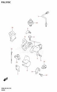 DF60A From 06003F-610001 (E03)  2016 drawing SENSOR (DF60A:E03)