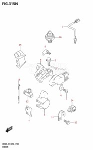 DF60A From 06003F-610001 (E01 E40)  2016 drawing SENSOR (DF50AVT:E01)