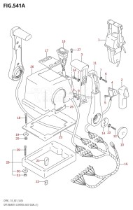 DF100 From 10002F-010001 (E01)  2010 drawing OPT:REMOTE CONTROL ASSY DUAL (1)