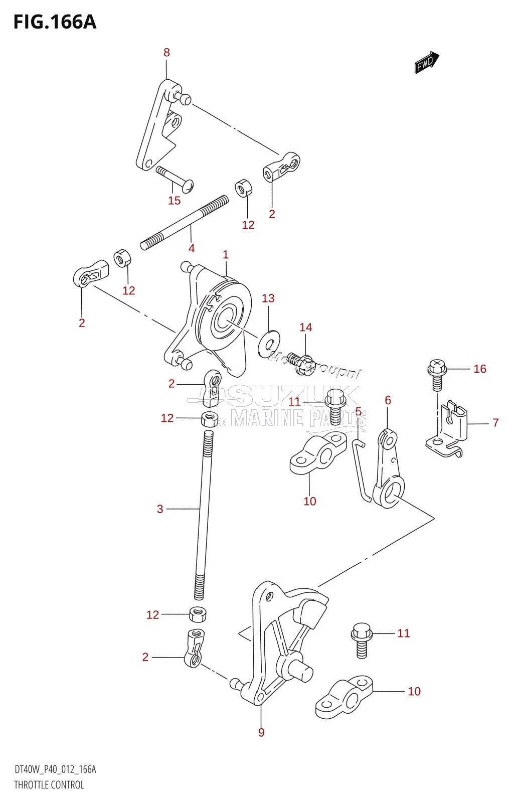 THROTTLE CONTROL (DT40W:P40)