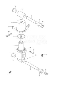 Outboard DF 60 drawing Trim Cylinder