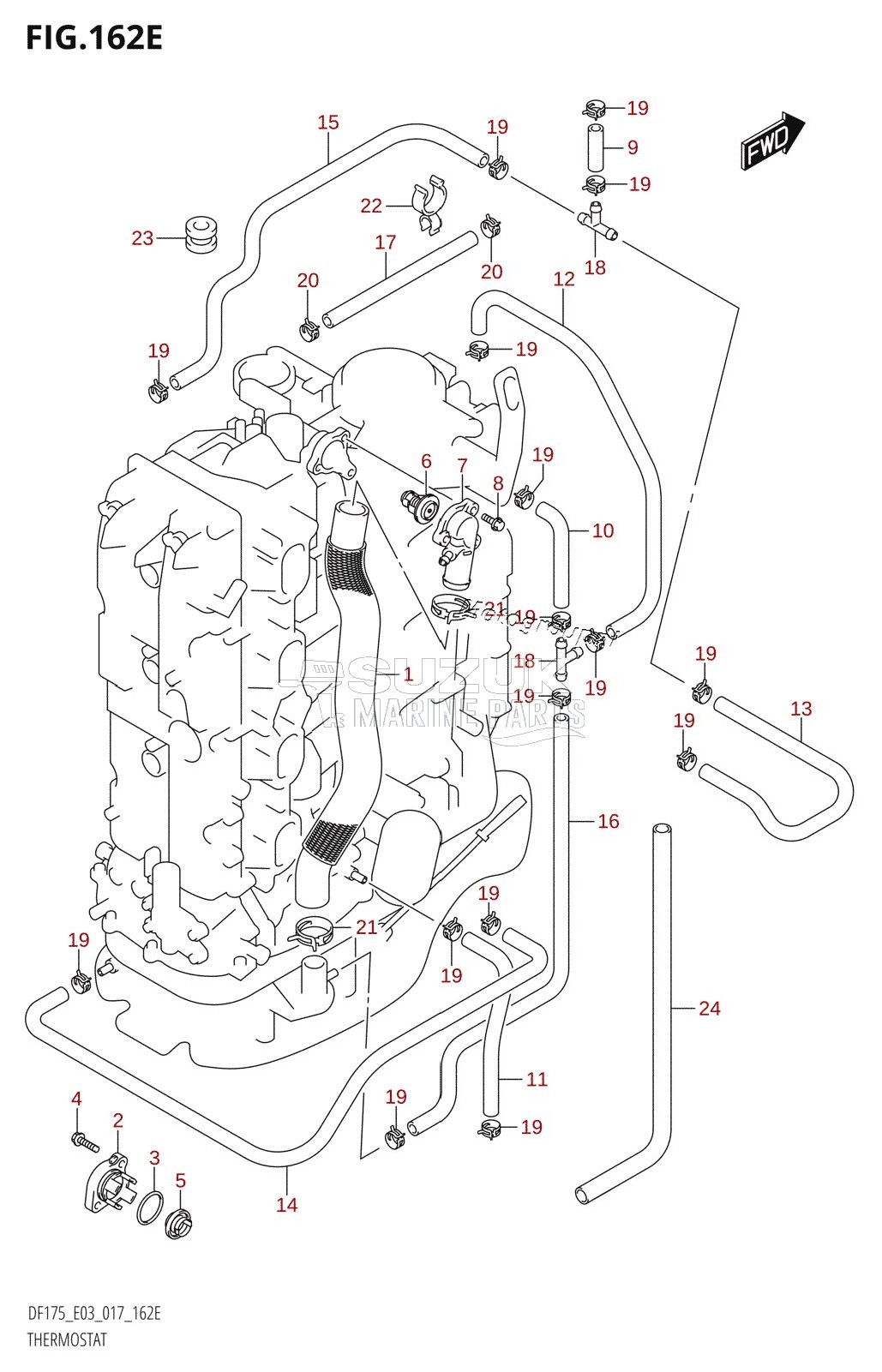 THERMOSTAT (DF150ST:E03)