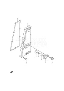 Outboard DF 70A drawing Exhaust Cover