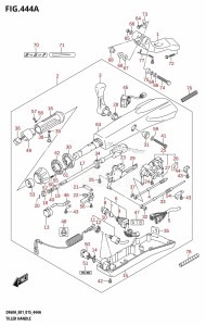 DF60A From 06002F-510001 (E01 E40)  2015 drawing TILLER HANDLE (DF40AQH:E01)