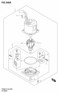 DF325A From 32501F-240001 (E01 E40)  2022 drawing PTT MOTOR (DF350A,DF325A,DF300B)