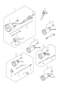 Outboard DF 60 drawing Meter