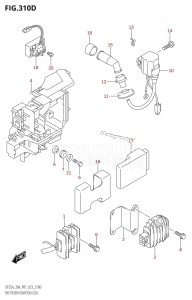 DF30A From 03003F-040001 (P01 P40)  2020 drawing RECTIFIER /​ IGNITION COIL (DF30AR,DF30AT,DF30ATH)