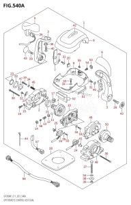 DF200AP From 20003P-040001 (E01 E03 E40)  2020 drawing OPT:REMOTE CONTROL ASSY DUAL (020,021)