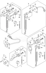 Outboard DF 225 drawing Switch