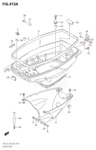 DT25 From 02503K-410001 (P36-)  2014 drawing UNDER COVER (DT25K:P36)