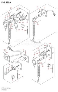 DF150 From 15002F-810001 (E01 E40)  2018 drawing OPT:SWITCH