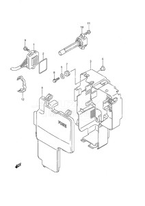 DF 225 drawing Rectifier/Ignition Coil