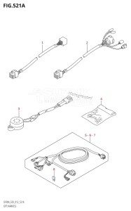 DF90A From 09003F-210001 (E03)  2012 drawing OPT:HARNESS