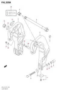 DF40 From 04001F-251001 (E01)  2002 drawing CLAMP BRACKET (K1,K2,K3,K4,K5,K6,K7,K8,K9,K10)