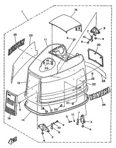 225AETO drawing TOP-COWLING