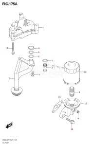 DF80A From 08002F-340001 (E01 E40)  2023 drawing OIL PUMP