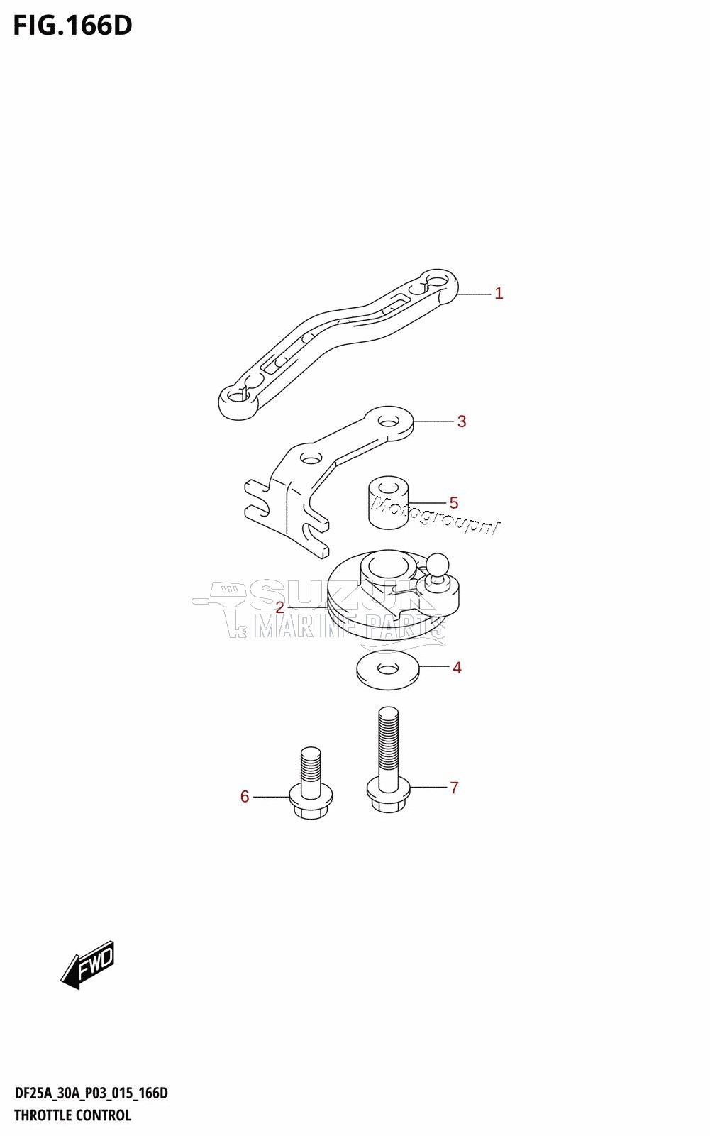 THROTTLE CONTROL (DF25ATH:P03)