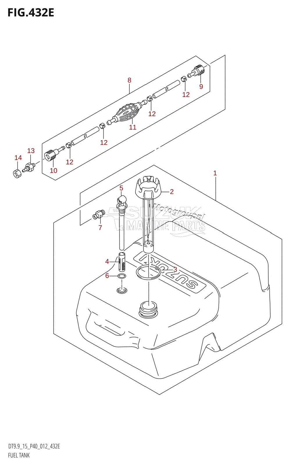 FUEL TANK (DT15:P37)