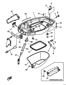 25J drawing BOTTOM-COWLING