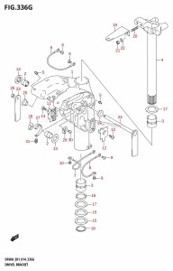 DF40A From 04003F-410001 (E01)  2014 drawing SWIVEL BRACKET (DF60A:E01)