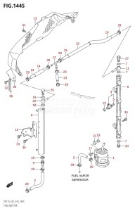 DF175T From 17502F-410001 (E01 E40)  2014 drawing FUEL INJECTOR (DF175ZG:E40)