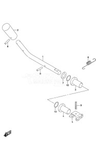 DF 2.5 drawing Clutch Lever