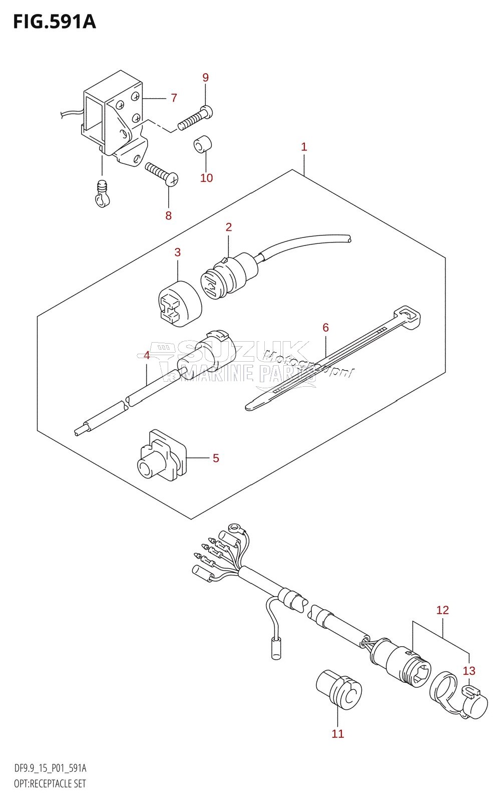 OPT:RECEPTACLE SET (K4)