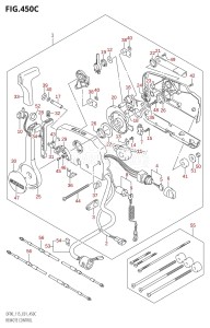 DF115T From 11501F-680001 (E01 E40)  2006 drawing REMOTE CONTROL (K5,K6,K7,K8,K9,K10,011)