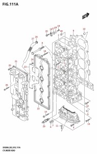 DF200AZ From 20003Z-810001 (E03)  2018 drawing CYLINDER HEAD