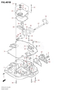 DF200 From 20002F-410001 (E01 E40)  2014 drawing ENGINE HOLDER (DF200T:E40)