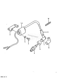 DT60 From 06001-401001 ()  1984 drawing IGNITION COIL