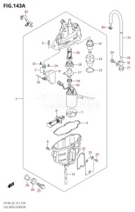 DF140A From 14003F-310001 (E01 E40)  2013 drawing FUEL VAPOR SEPARATOR (DF140AT:E01)