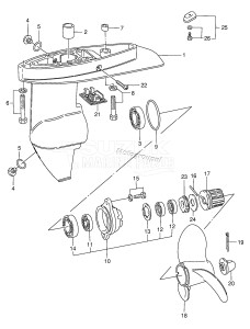 DT4 From 00402-861001 ()  1998 drawing GEAR CASE (DT4)