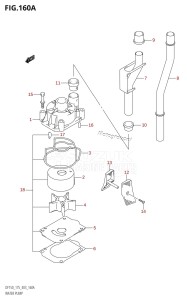 DF175T From 17501F-880001 (E03)  2008 drawing WATER PUMP