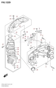 DF30A From 03003F-340001 (P01 P40)  2023 drawing INTAKE MANIFOLD ((021,022,023):(DF30A,DF30AR,DF30AT,DF30ATH,DF30AQ))