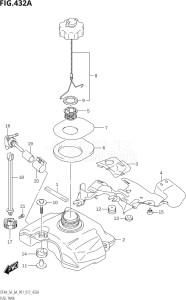 00403F-710001 (2017) 4hp P01-Gen. Export 1 (DF4A) DF4A drawing FUEL TANK