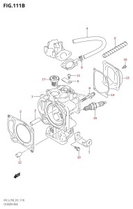 DF4 From 00402F-210001 (P03)  2012 drawing CYLINDER HEAD (DF6:P03)