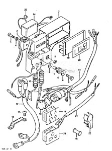 DT60 From 06001-401001 ()  1984 drawing ELECTRICAL (1)