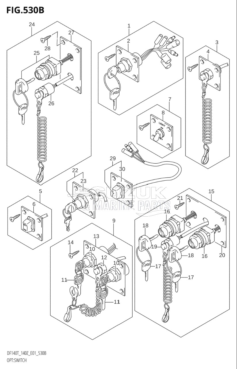 OPT:SWITCH (DF140Z:(K2,K3,K4))