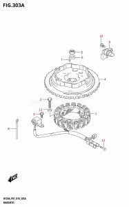 DF9.9B From 00995F-810001 (P01)  2018 drawing MAGNETO (M-STARTER)