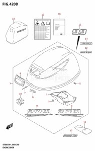 DF20A From 02002F-910001 (P01)  2019 drawing ENGINE COVER (DF9.9BT,DF9.9BTH)