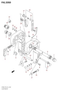 DT40 From 04005-210001 ()  2012 drawing CLAMP BRACKET (DT40WR:P90)