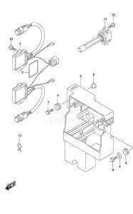 Outboard DF 300AP drawing Rectifier/Ignition Coil