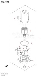 DF40 From 04001F-371001 (E03)  2003 drawing PTT MOTOR ((DF40T,DF50T):(K1,K2,K3,K4,K5,K6,K7,K8,K9,K10))