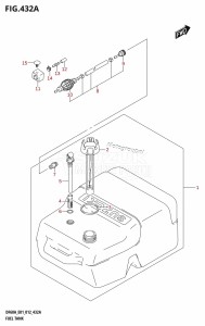 DF50A From 05003F-210001 (E01)  2012 drawing FUEL TANK