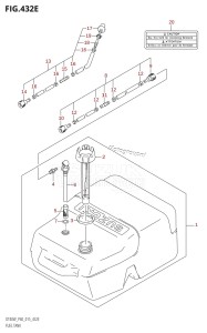 DT40 From 04005K-510001 ()  2015 drawing FUEL TANK (DT40WK:P40)