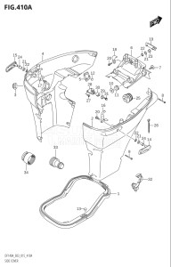 11503Z-510001 (2005) 115hp E03-USA (DF115AZ) DF115AZ drawing SIDE COVER (DF100AT:E03)